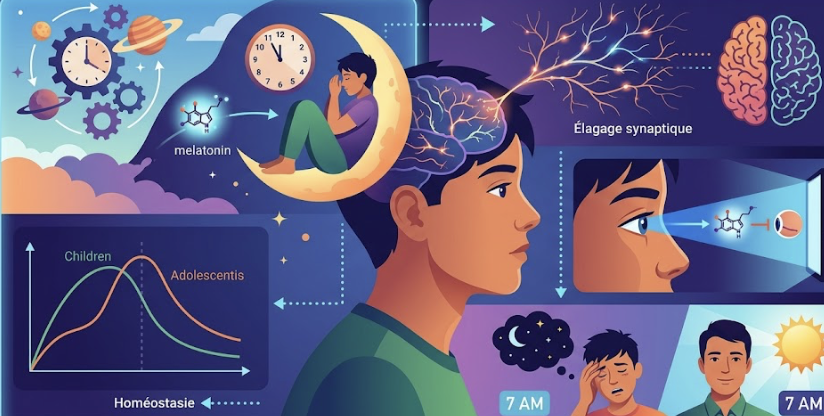 Le sommeil de l&rsquo;ado !