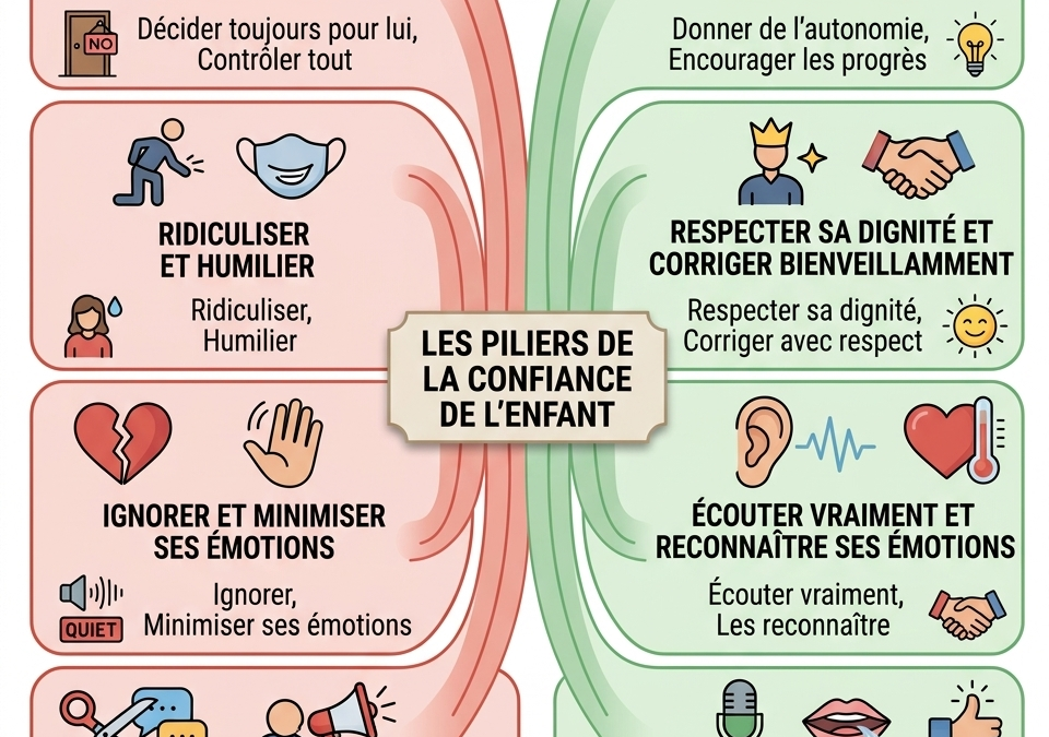 La confiance d&rsquo;un enfant se construit dans la façon dont on lui parle chaque jour.
