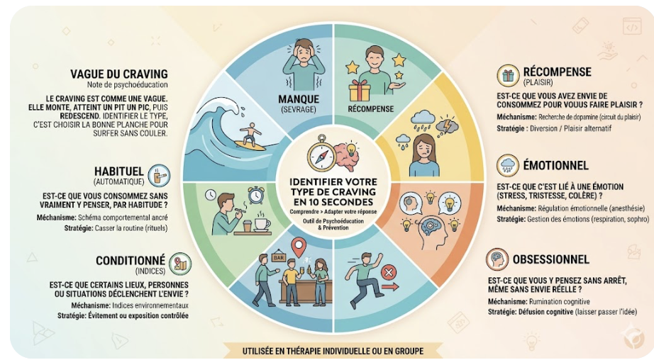 La Roue du Craving : Diagnostic Éclair (10s)