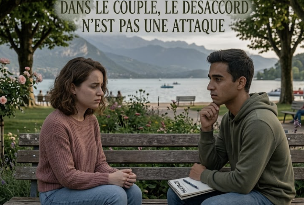 Dans le couple, le désaccord n’est pas une attaque.